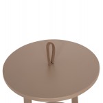 ΤΡΑΠΕΖΙ ΒΟΗΘΗΤΙΚΟ ΕΞ ΧΩΡΟΥ MINO HM6432 03 ΑΛΟΥΜΙΝΙΟ ΣΧΟΙΝΙ ΚΑΠΟΥΤΣΙΝΟ Φ47x53Υεκ c544008