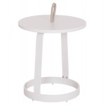 ΤΡΑΠΕΖΙ ΒΟΗΘΗΤΙΚΟ ΕΞ ΧΩΡΟΥ MINO HM6432 02 ΑΛΟΥΜΙΝΙΟ ΛΕΥΚΟ ΣΧΟΙΝΙ ΜΠΕΖ Φ47x53Υεκ c544009