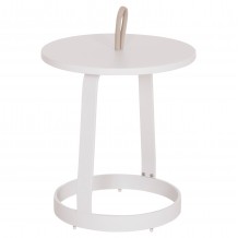 ΤΡΑΠΕΖΙ ΒΟΗΘΗΤΙΚΟ ΕΞ ΧΩΡΟΥ MINO HM6432 02 ΑΛΟΥΜΙΝΙΟ ΛΕΥΚΟ ΣΧΟΙΝΙ ΜΠΕΖ Φ47x53Υεκ c544009