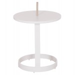 ΤΡΑΠΕΖΙ ΒΟΗΘΗΤΙΚΟ ΕΞ ΧΩΡΟΥ MINO HM6432 02 ΑΛΟΥΜΙΝΙΟ ΛΕΥΚΟ ΣΧΟΙΝΙ ΜΠΕΖ Φ47x53Υεκ c544009