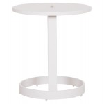 ΤΡΑΠΕΖΙ ΒΟΗΘΗΤΙΚΟ ΕΞ ΧΩΡΟΥ MINO HM6432 02 ΑΛΟΥΜΙΝΙΟ ΛΕΥΚΟ ΣΧΟΙΝΙ ΜΠΕΖ Φ47x53Υεκ c544009