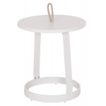 ΤΡΑΠΕΖΙ ΒΟΗΘΗΤΙΚΟ ΕΞ ΧΩΡΟΥ MINO HM6432 02 ΑΛΟΥΜΙΝΙΟ ΛΕΥΚΟ ΣΧΟΙΝΙ ΜΠΕΖ Φ47x53Υεκ c544009