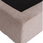 ΚΡΕΒΑΤΙ ΔΙΠΛΟ MALENA HM638 32 ΜΠΕΖ ΥΦΑΣΜΑ- ΓΙΑ ΣΤΡΩΜΑ 150x200εκ c544034