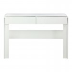 Κονσόλα Zeplen pakoworld λευκό mdf 110x38x75εκ c544044