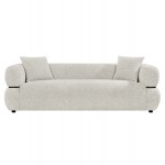 ΚΑΝΑΠΕΣ 3-ΘΕΣΙΟΣ ARCTIS HM3327 02 ΑΝΟΙΧΤΟ ΜΠΕΖ ΥΦΑΣΜΑ 229x88x68Υεκ c544055