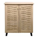 Παπουτσοθήκη-ντουλάπι Mantam pakoworld 12 ζεύγων sonoma 78x34x87εκ c544171
