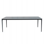 ΤΡΑΠΕΖΙ ΤΡΑΠΕΖΑΡΙΑΣ STAD HM6557 01 ΓΚΡΙ ΑΛΟΥΜΙΝΙΟ SINTERED STONE TOP 180x90x75Υεκ c544174