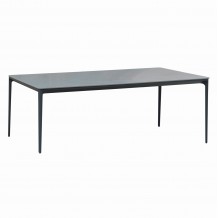 ΤΡΑΠΕΖΙ ΤΡΑΠΕΖΑΡΙΑΣ STAD HM6558 01 ΓΚΡΙ ΑΛΟΥΜΙΝΙΟ SINTERED STONE TOP 220x100x75Υεκ c544176