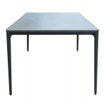 ΤΡΑΠΕΖΙ ΤΡΑΠΕΖΑΡΙΑΣ STAD HM6558 01 ΓΚΡΙ ΑΛΟΥΜΙΝΙΟ SINTERED STONE TOP 220x100x75Υεκ c544176