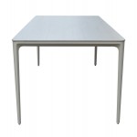 ΤΡΑΠΕΖΙ ΤΡΑΠΕΖΑΡΙΑΣ STAD HM6558 02 ΜΠΕΖ ΑΛΟΥΜΙΝΙΟ--ΛΕΥΚΟ SINTERED STONE 220x100x75Υεκ c544177