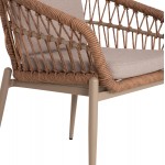 ΠΟΛΥΘΡΟΝΑ ΑΛΟΥΜΙΝΙΟΥ GALDIN HM6272 03 ΚΑΠΟΥΤΣΙΝΟ-P E RATTAN-ΜΠΕΖ ΥΦΑΣΜΑ 65x60x76Υεκ c544185