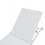 ΞΑΠΛΩΣΤΡΑ ΑΛΟΥΜΙΝΙΟΥ MARIMAR HM6562 02 ΣΚΕΛΕΤΟΣ TEXTILENE ΛΕΥΚΟ 218x67x31Υεκ c544248