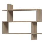 Ραφιέρα τοίχου Paralel pakoworld sonoma 70x22x65 5εκ c544369