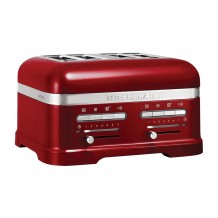 Φρυγανιέρα Artisan 4 θέσεων extra wide 250W αυτόματη εξαγωγή κόκκινη Kitchen Aid c544396