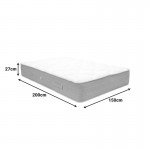 Στρώμα Sleepy pakoworld bonnel spring διπλής όψης 27cm 150x200εκ c544459