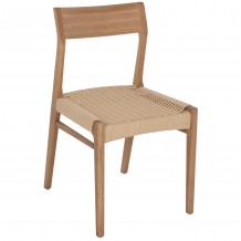 ΚΑΡΕΚΛΑ PONTUS HM9322 11 RUBBERWOOD ΜΕ ΚΑΘΙΣΜΑ ΣΧΟΙΝΙ- ΦΥΣΙΚΟ 47X52X80Υεκ c544462