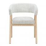BERGAMO ΚΑΡΕΚΛΑ BEIGE ΦΥΣΙΚΟ 59x55x78cm SET 2τμχ c544467