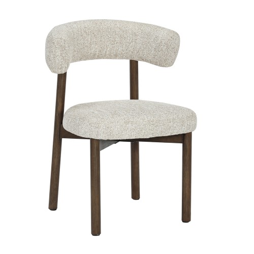 BELVEDERE ΚΑΡΕΚΛΑ BEIGE BITTER BROWN 60x60x78cm SET 2τμχ c544468