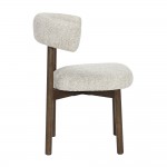 BELVEDERE ΚΑΡΕΚΛΑ BEIGE BITTER BROWN 60x60x78cm SET 2τμχ c544468