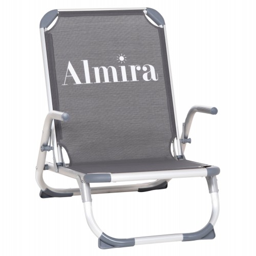 ΚΑΡΕΚΛΑΚΙ ΠΑΡΑΛΙΑΣ ΑΛΟΥΜINIOY ΒΑΡ ΤΥΠΟΥ ΨΗΛΗ ΠΛΑΤΗ ALMIRA HM5053 10 ΓΚΡΙ 55x71x66Υεκ c544536