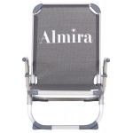 ΚΑΡΕΚΛΑΚΙ ΠΑΡΑΛΙΑΣ ΑΛΟΥΜINIOY ΒΑΡ ΤΥΠΟΥ ΨΗΛΗ ΠΛΑΤΗ ALMIRA HM5053 10 ΓΚΡΙ 55x71x66Υεκ c544536