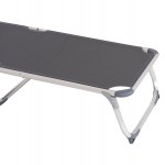 ΞΑΠΛΩΣΤΡΑ ΠΑΡΑΛΙΑΣ ΑΛΟΥΜΙΝΙΟΥ ΒΑΡ ΤΥΠΟΥ ALMIRA HM5054 10 ΓΚΡΙ TEXTILENE 187x59x78Υεκ c544537