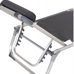 ΞΑΠΛΩΣΤΡΑ ΠΑΡΑΛΙΑΣ ΑΛΟΥΜΙΝΙΟΥ ΒΑΡ ΤΥΠΟΥ ALMIRA HM5054 10 ΓΚΡΙ TEXTILENE 187x59x78Υεκ c544537