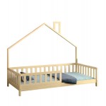 ΚΡΕΒΑΤΙ ΠΑΙΔΙΚΟ HOUSER HM740 01 τ MONTESSORI ΞΥΛΟ ΠΕΥΚΟ ΦΥΣΙΚΟ--ΓΙΑ 190x90εκ c544566