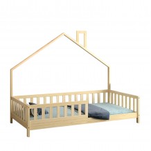 ΚΡΕΒΑΤΙ ΠΑΙΔΙΚΟ HOUSER HM740 01 τ MONTESSORI ΞΥΛΟ ΠΕΥΚΟ ΦΥΣΙΚΟ--ΓΙΑ 190x90εκ c544566