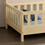 ΚΡΕΒΑΤΙ ΠΑΙΔΙΚΟ HOUSER HM740 01 τ MONTESSORI ΞΥΛΟ ΠΕΥΚΟ ΦΥΣΙΚΟ--ΓΙΑ 190x90εκ c544566
