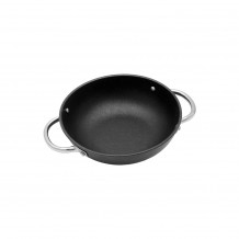 Σωτέζα Χυτού Αλουμινίου Αντικολλητική Teflon Induction φ36xΥ7cm 7mm RISOLI c544741