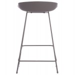 ΣΚΑΜΠΟ ΜΠΑΡ NAILA HM9299 10 ΓΚΡΙ ΜΕΣΑΙΟΥ ΥΨΟΥΣ 44x44x74Yεκ SET 2τμχ c544754