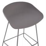 ΣΚΑΜΠΟ ΜΠΑΡ NAILA HM9299 10 ΓΚΡΙ ΜΕΣΑΙΟΥ ΥΨΟΥΣ 44x44x74Yεκ SET 2τμχ c544754
