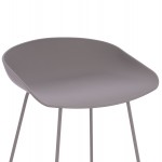 ΣΚΑΜΠΟ ΜΠΑΡ NAILA HM9299 10 ΓΚΡΙ ΜΕΣΑΙΟΥ ΥΨΟΥΣ 44x44x74Yεκ SET 2τμχ c544754