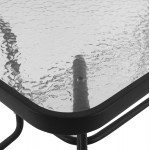 ΣΕΤ ΤΡΑΠΕΖΑΡΙΑΣ 5ΤΜΧ ADAM HM10727 03 ΚΑΡΕΚΛΕΣ ΜΕΤΑΛΛΙΚΕΣ ΤΡΑΠΕΖΙ 110x60εκ ΜΑΥΡΟ c544774