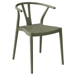 ΠΟΛΥΘΡΟΝΑ ΕΞ ΧΩΡΟΥ BRAVE HM6625 05 ΠΟΛΥΠΡΟΠΥΛΕΝΙΟ ΣΕ OLIVE GREEN 47x42x84 5Υεκ SET 4τμχ c544886
