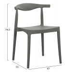 ΠΟΛΥΘΡΟΝΑ ΕΞΩΤ ΧΩΡΟΥ ALOR HM6624 05 ΠΟΛΥΠΡΟΠΥΛΕΝΙΟ OLIVE GREEN 47x55x74 5Υεκ c544890
