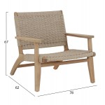 ΠΟΛΥΘΡΟΝΑ LOUNGE MONTER HM6241 01 ΞΥΛΟ ΑΚΑΚΙΑΣ ΦΥΣΙΚΟ-ΣΧΟΙΝΙ ΜΠΕΖ 78x62x67Υεκ c544960