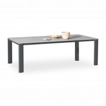 ΤΡΑΠΕΖΙ ΤΡΑΠΕΖΑΡΙΑΣ PUNDER HM6483 01 ΓΚΡΙ ΑΛΟΥΜΙΝΙΟ--SINTERED STONE TOP 220x100x75Υεκ c544995