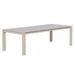 ΤΡΑΠΕΖΙ ΤΡΑΠΕΖΑΡΙΑΣ PUNDER HM6483 02 ΚΡΕΜ ΑΛΟΥΜΙΝΙΟ--SINTERED STONE TOP 220x100x75Υεκ c544996