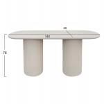 ΚΟΝΣΟΛΑ KENJI HM6584 02 FIBER CEMENT ΣΕ ΑΝΟΙΧΤΟ ΜΠΕΖ--140x40x78Υεκ c545013