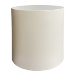 ΤΡΑΠΕΖΙ ΜΕΣΗΣ ΣΤΡΟΓΓΥΛΟ KYOKO HM6592 02 ΜΠΕΖ FIBER CEMENT Φ40x43Υεκ c545014