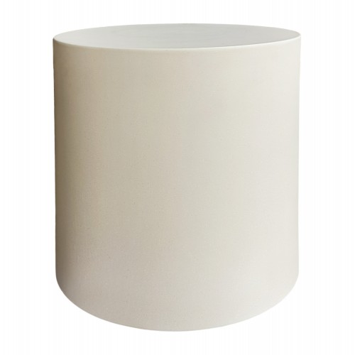 ΤΡΑΠΕΖΙ ΜΕΣΗΣ ΣΤΡΟΓΓΥΛΟ KYOKO HM6592 02 ΜΠΕΖ FIBER CEMENT Φ40x43Υεκ c545014
