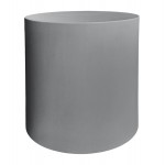 ΤΡΑΠΕΖΙ ΜΕΣΗΣ ΣΤΡΟΓΓΥΛΟ KYOKO HM6592 01 ΓΚΡΙ FIBER CEMENT Φ40x43Υεκ c545018