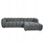 ΚΑΝΑΠΕΣ ΓΩΝΙΑ ΔΕΞΙΑ LYKKE HM3326 01R ΓΚΡΙ ΥΦΑΣΜΑ 280x89-165 η γωνία x70Υεκ c545156