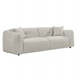 ΚΑΝΑΠΕΣ 3-ΘΕΣΙΟΣ JUNOA HM3333 02 ΕΚΡΟΥ ΥΦΑΣΜΑ 228x89x74Υεκ c545190