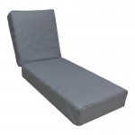 Μαξιλάρι Vertian pakoworld textilene σε ανθρακί απόχρωση 58x190x20εκ c545221