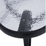 ΣΕΤ ΤΡΑΠΕΖΑΡΙΑΣ ΕΞΩΤ ΧΩΡΟΥ 5ΤΜΧ REDAN HM10890 01 ΜΕΤΑΛΛΟ-TEXTILENE ΜΑΥΡΟ ΣΚΟΥΡΟ ΓΚΡΙ c545236