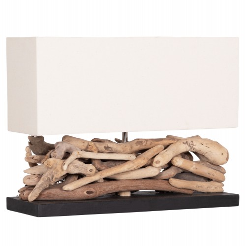 ΕΠΙΤΡΑΠΕΖΙΟ ΟΡΘΟΓΩΝΙΟ ΦΩΤΙΣΤΙΚΟ TWIGGY HM4432 DRIFTWOOD ΛΕΥΚΟ ΚΑΠΕΛΟ 50x16 5x38Υεκ c545237