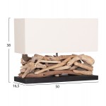 ΕΠΙΤΡΑΠΕΖΙΟ ΟΡΘΟΓΩΝΙΟ ΦΩΤΙΣΤΙΚΟ TWIGGY HM4432 DRIFTWOOD ΛΕΥΚΟ ΚΑΠΕΛΟ 50x16 5x38Υεκ c545237